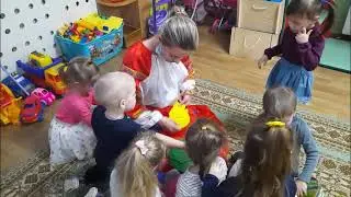 Занятие с использованием нестандартного оборудования "Умная юбка"