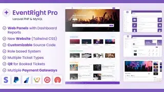 EventRight Pro - Event Booking & Management System | how to make event tickets booking website