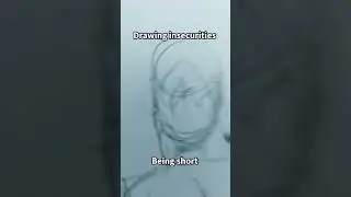 Drawing insecurities #artist #art #short #drawing #viral
