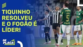 BOTAFOGO DERROTA PALMEIRAS; SÃO PAULO E VASCO VENCEM; SORTEIO DA COPA DO BRASIL | De Placa 18/07/24