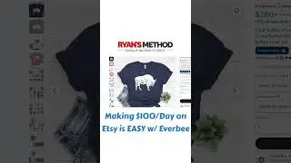 🔎COPY ME: How to Scale an Etsy POD Business to $100/day 
