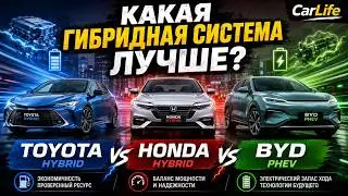 Which hybrid system is better today: Toyota, Honda, or BYD?