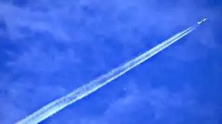 9.8. 2014 - Chemtrails + UFO, Teplice, CZ