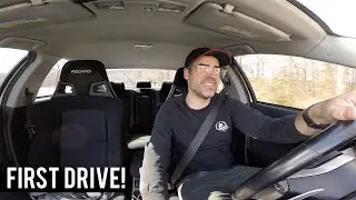 NEGLECTED EVO X REBUILD! // Part 4 - First Drive!