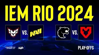 (RU) FURIA vs. MOUZ | IEM Rio 2024 | Semi-finals | Day 2