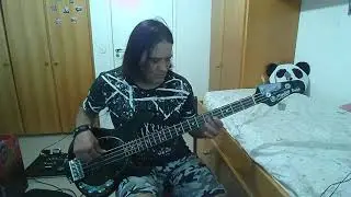 Iron maiden- chidren of dammed bass cover!