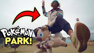 We Found SECRET Pokemon at Japan's NEW Park! 🕵️‍♂️✨