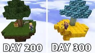 I Spent 300 DAYS in Blockman Go SkyBlock