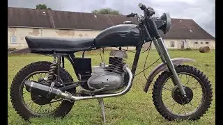 Jawa 175/356 po lehké renovaci. Úprava do terénu