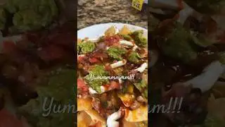 AirFryer NACHOS hit DIFFERENT! #shorts #superbowl