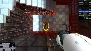 Improving my portal speedrun strats.
