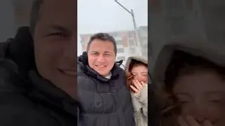 Kars'ta Tipiye Yakalandık #kars #kar #tipi #snow #ice #cold #ayaz #soğuk #2024
