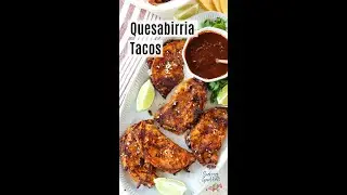 Quesabirria Taco Recipe 🌮 #shorts