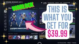 The Dawning 2024 WARLOCK Dawning Armor Ornaments for 4,500 Silver or $39.99 - Destiny 2