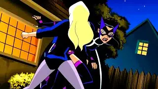 Black Canary vs. Huntress [Justice League Unlimited - S2E06 - 