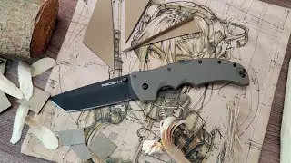 Recon 1 Tanto Cold Steel EDC тест