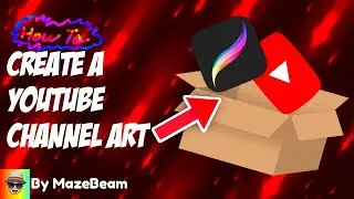 How to create a YouTube channel art using Procreate