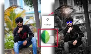 Snapseed photo editing kaise kare | Snapseed vintage photo Editing | Dark vintage Snapseed