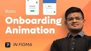 Onboarding animation for App UI Design in Figma | Figma tutorial | Hindi