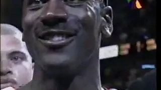 Celebración de Toros de Chicago NBA 1997 TV Azteca