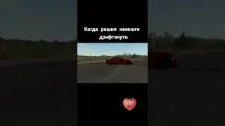 Дрифт на Dodge Charger / BeamNG.drive 