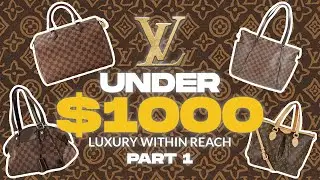 🔥 Luxury Within Reach Discover Louis Vuitton Under 1000 USD - Designer Bags Part 1! 💎💼