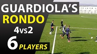 GUARDIOLA'S RONDO 4VS2 | SOCCER RONDO FOR 6 PLAYERS #5