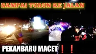 Pekanbaru Macet Sampai Turun Kejalan || Pasien Kode merah || PATWAL AMBULAN PEKANBARU