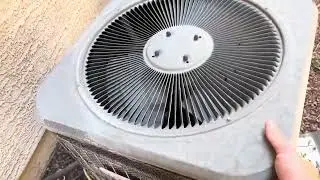 Air Conditioner Misting System Consequences; lime scale on the coil. Oops.