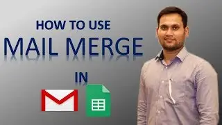 How to create Mail Merge in Gmail | Google spreadsheets