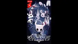 Hollow Knight Gameplay Live Vertical Stream I Part 1 I Soulslike Metroidvania 
