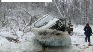 Дяди вышли на прогулку.! По бездорожъю на русских джипах!