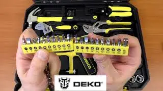 Набор инструментов для дома DEKO DKMT168 (168шт.)