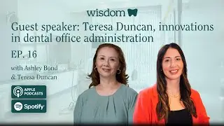 Guest speaker:  Teresa Duncan,  innovations in dental office administration