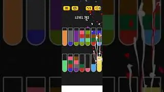 Water sort puzzle level 783