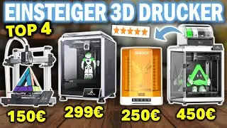 Die besten EINSTEIGER 3D DRUCKER 2026 | Top 4 3D Drucker für Anfänger