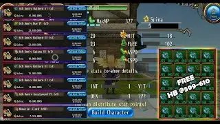 My Result from 6th Anniversary Toram Online | Giveaway Halberd @599-610