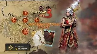 Shadow Fight 3 - AUTUMN FASTIVAL Event 🍂 🍁 - New SET & WEAPON     #shadowfight3 #nekkigames