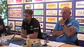 Pressekonferenz 1. FFC Frankfurt - FF USV Jena 15. September 2019