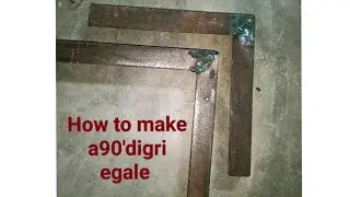90 degree angle bending////how to make a 90 degree angle//90 डिग्री का एंगल बनाने का सबसे आसान तरीका