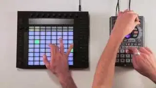 Ableton Push Performance   Live Electro