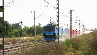 FIRST RUN ON WESTERN DEDICATED FRIEGHT CORRIDOR
