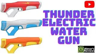 Thunder Electric Water Gun Unboxing and Review by Abners Reviews [Full Setup and Basic Operations]