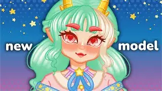 Pastel Cozy Cute Kawaii Vtuber | MODEL SHOWCASE REVEAL