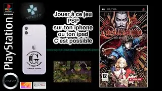 PPSSPP - iPhone 11 Pro Max  - IOS 17.5.1 -Castlevania  PSP