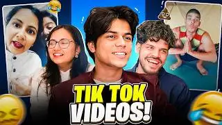 Reacting To Our Old TikTok Videos with Anushree 😅 | TikTok Memories 😍 With 