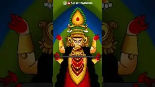 #durga #mahalaya #drawing #durgamaa #durgapuja #agomoni #art #shorts #painting #puja #navaratri