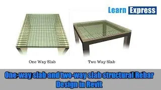 One-way slab and two-way slab structural Rebar design in revit || by Nijithkumar