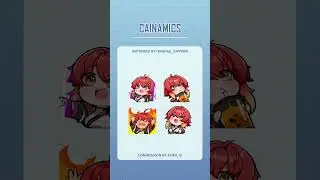 【LIVE2D - ANIMATED EMOTES】@FENN_IX