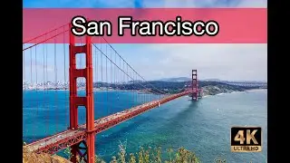 San Francisco! 4k Video! GOLDEN GATE!